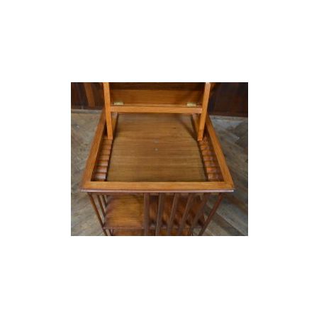 drehbares Bücherregal / revolving bookcase aus Eichenholz