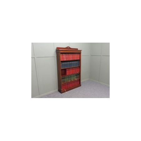 Mahagoni Bücherregal im Edwardianischen Stil