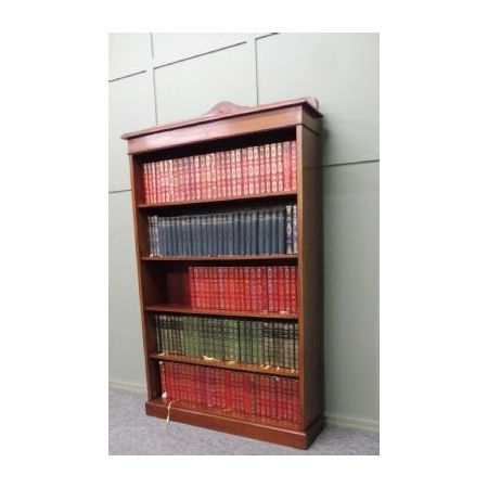 Mahagoni Bücherregal im Edwardianischen Stil