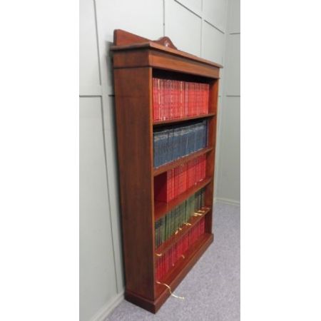 Mahagoni Bücherregal im Edwardianischen Stil