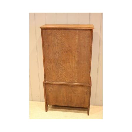 Edwardianisches Bücherregal aus Eichenholz