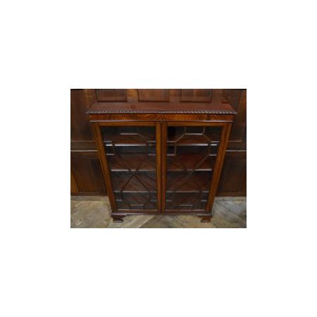 Mahagoni Bücherschrank im Edwardianischen Stil