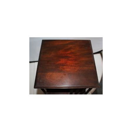 Antikes edwardianisches revolving Bookcase/ Bücherregal aus Mahagoniholz