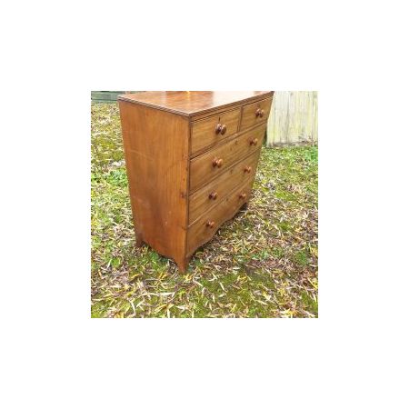 Antiker Regency Mahagoni Kommodenschrank aus Massivholz