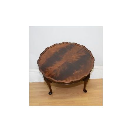 Couchtisch / coffee table mit Mahagoniplatte