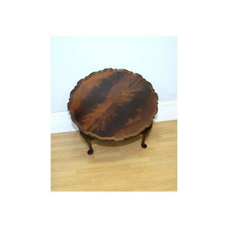 Couchtisch / coffee table mit Mahagoniplatte