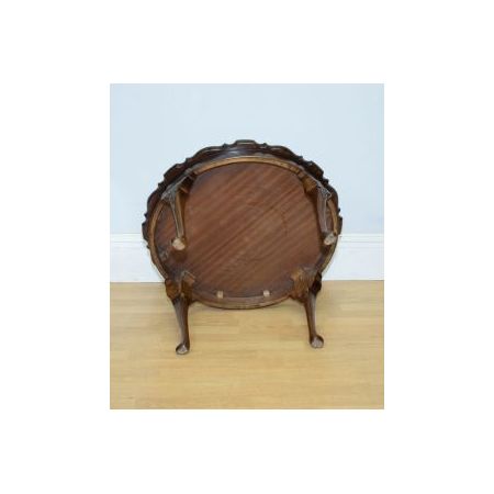 Couchtisch / coffee table mit Mahagoniplatte