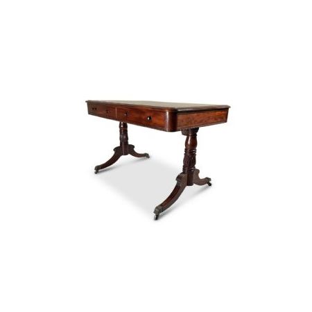 Schreibtisch / library desk aus Mahagoni