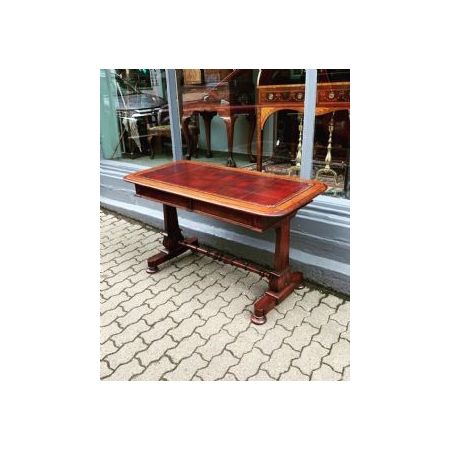 Mahagoni Schreibtisch / library desk im William IV Stil