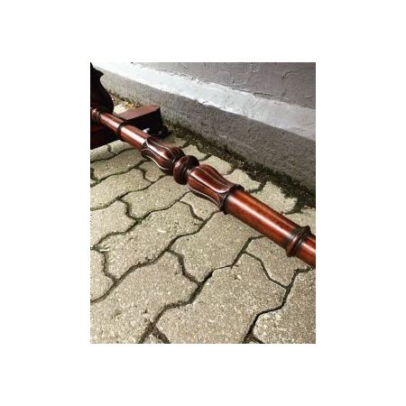 Mahagoni Schreibtisch / library desk im William IV Stil