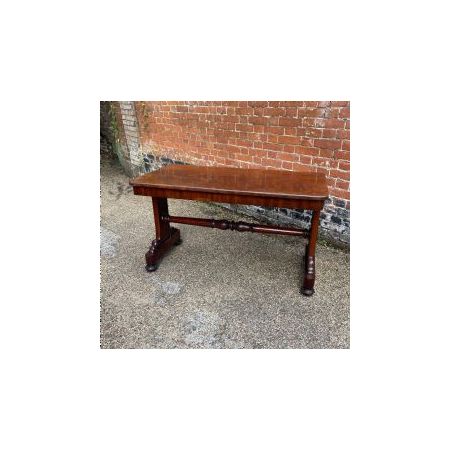 Mahagoni Schreibtisch / library desk im William IV Stil