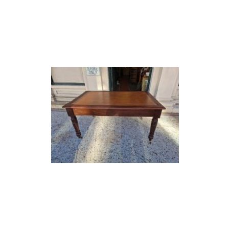 Antiker Mahagoni Schreibtisch / library desk im Edwardianischen Stil