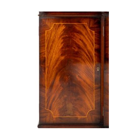 Mahagoni Breakfront Sideboard im Regency Stil