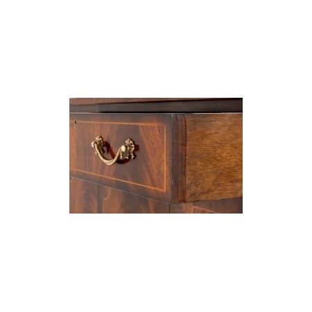 Mahagoni Breakfront Sideboard im Regency Stil