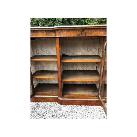 Antikes Breakfront Sideboard im Viktorianischen Stil