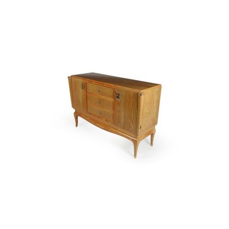 französisches Sideboard im Art Deco  aus Kirschbaumholz