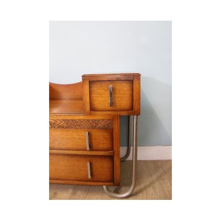Eichenholz Sideboard im Art Deco Original