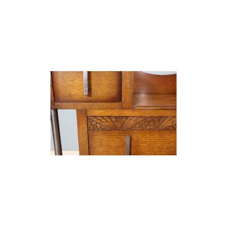 Eichenholz Sideboard im Art Deco Original