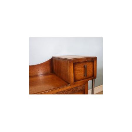 Eichenholz Sideboard im Art Deco Original