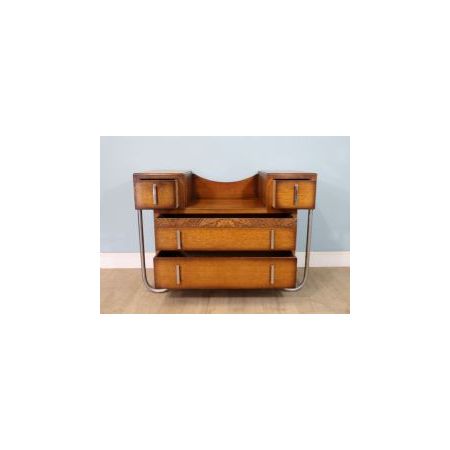Eichenholz Sideboard im Art Deco Original