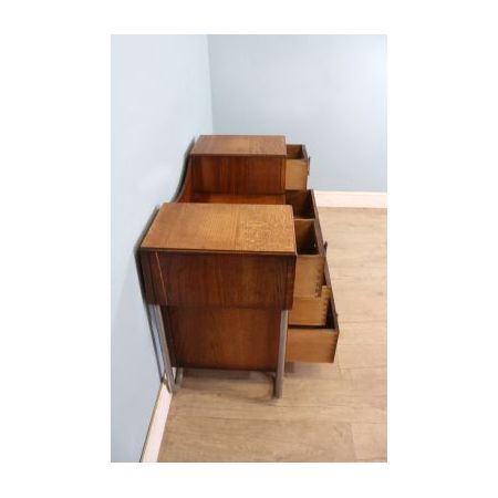 Eichenholz Sideboard im Art Deco Original