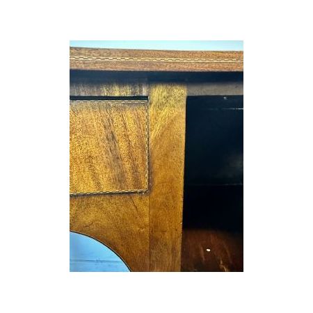 Mahagoni Serpentine Front Sideboard im Georgianischen Stil