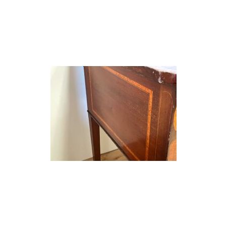 Mahagoni Serpentine Front Sideboard im Georg III Stil