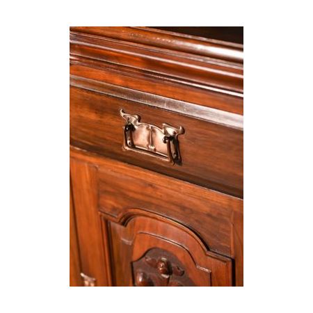 Antikes Sideboard mit Spiegel im Art Nouveau Stil