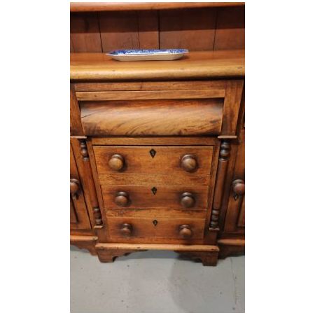 Antike Sideboard  Kommode mit Regal