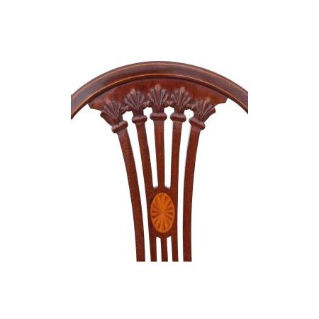 Antikes Paar Stühle aus Mahagoni im Georgianischen Stil