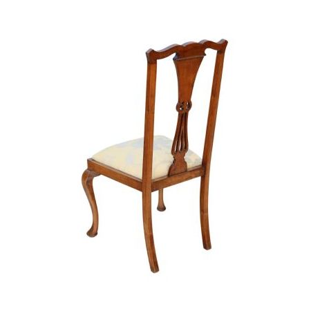 Set aus vier Antiken Stühlen aus Mahagoni im Viktorianischen Stil