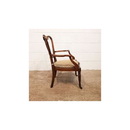 Ein Paar Antike Palisander Stühle / salon chairs im Chippendale Stil