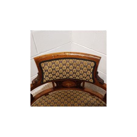 Antiker englischer Armlehnstuhl aus der viktorianischen Epoche