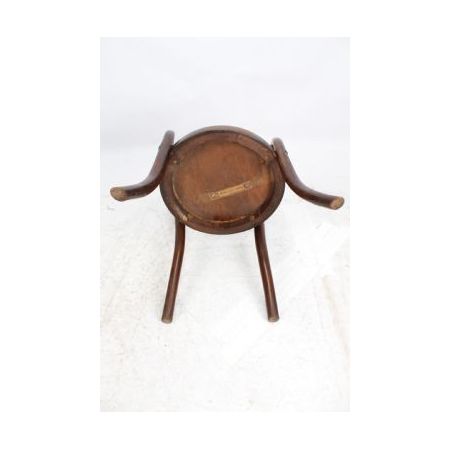 Antiker Edwardianischer Armlehnstuhl aus bentwood von j & j kohn