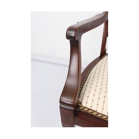 Mahagoni Stuhl / dressing table chair aus der viktorianischen Epoche