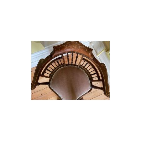 Mahagoni Stuhl / corner chair aus der Edwardianischen Epoche