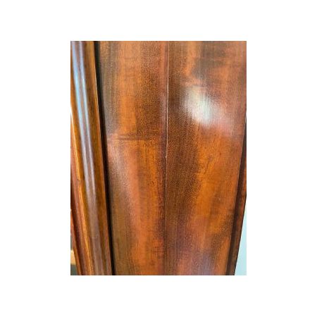 Antiker viktorianischer Bücherschrank aus Massivem Mahagoni