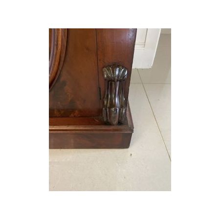 Antiker viktorianischer Bücherschrank aus Massivem Mahagoni