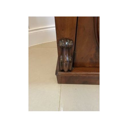 Antiker viktorianischer Bücherschrank aus Massivem Mahagoni