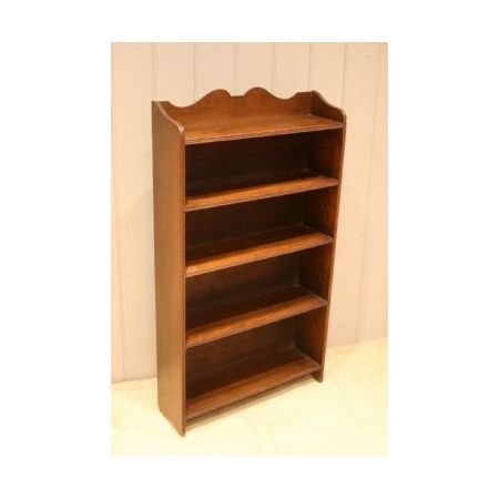 Antikes Bücherregal / open bookcase aus Eiche