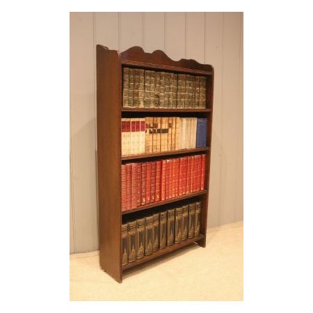 Antikes Bücherregal / open bookcase aus Eiche