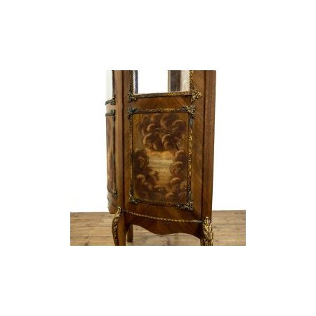 Antiker Französischer Glasvitrinenschrank im Louis-XV-Stil / french glass display cabinet