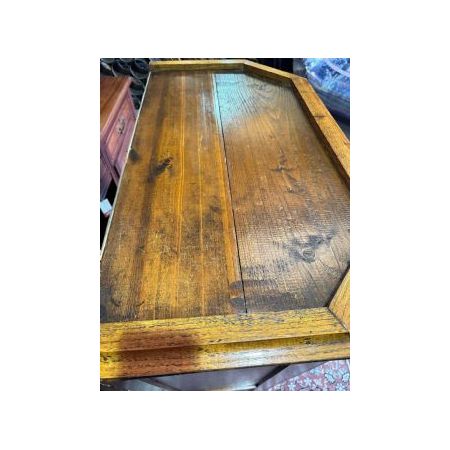 Stilvoller Vintage Vitrinenschrank aus Eichenholz