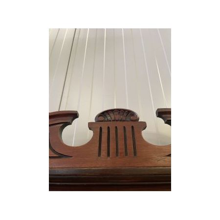 Viktorianische Kommode mit Spiegel aus Mahagoni / mirror back sideboard