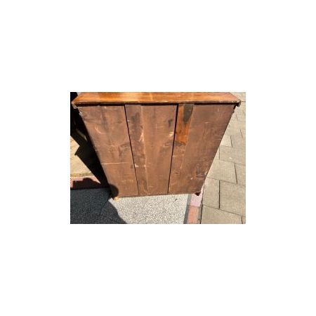 Antikes Bücherregal / bookcase aus Nussbaumholz