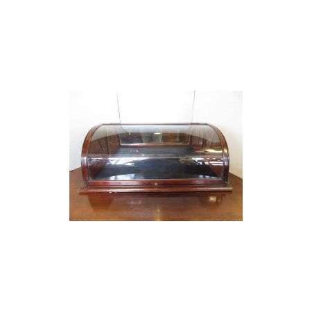 Antiker Mahagoni Vitrinenschrank