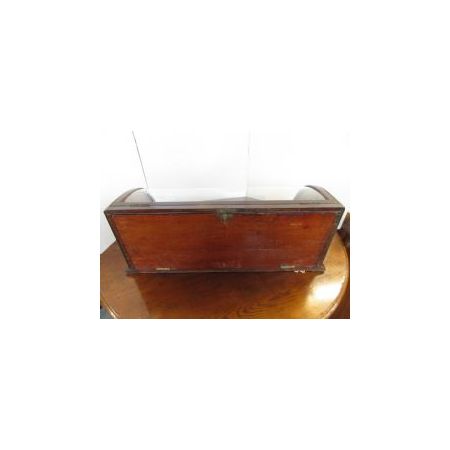 Antiker Mahagoni Vitrinenschrank