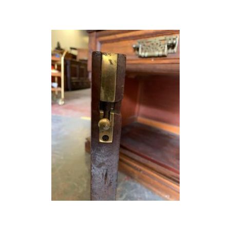 Viktorianische Etagère aus Eichenholz