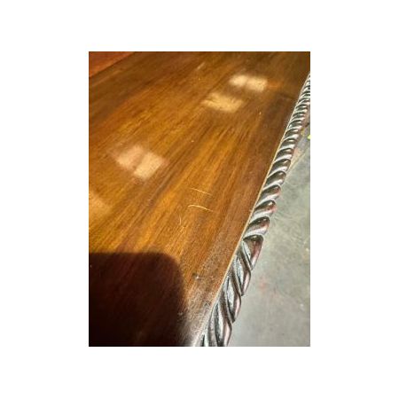 Schönes Edwardianisches Mahagoni-Vitrinenschrank mit Astral-Glaseinsätzen / astral glazed display cabinet