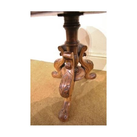 Antiker Klavierhocker, Pianostuhl / piano stool aus Eiche mit Leder